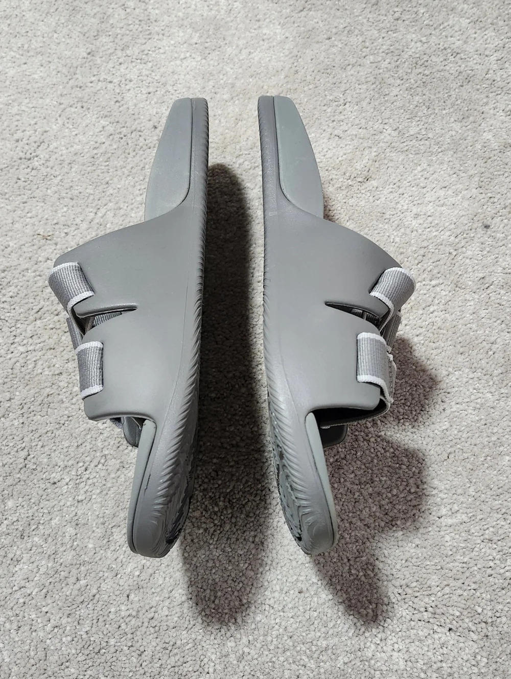 Chaco‎ Men's Chillos Summer Slide Sandal Shoe Grey Size 10